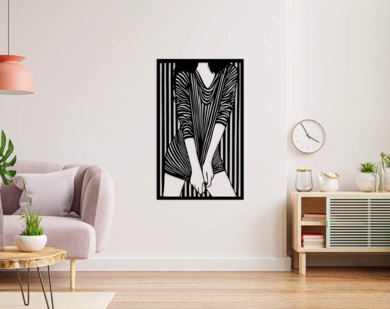 Wall decor, Black - AG136