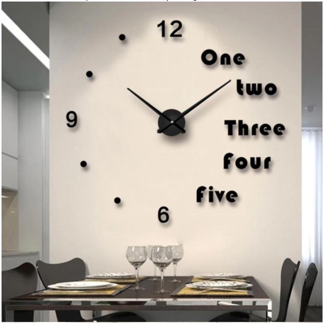 Wall clock, Black - AG301