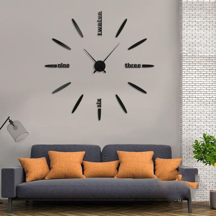 Wall clock, Black - AG307