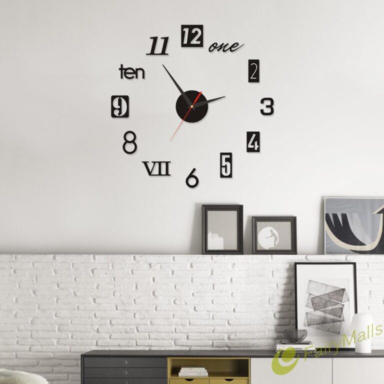 Wall clock, Black - AG308