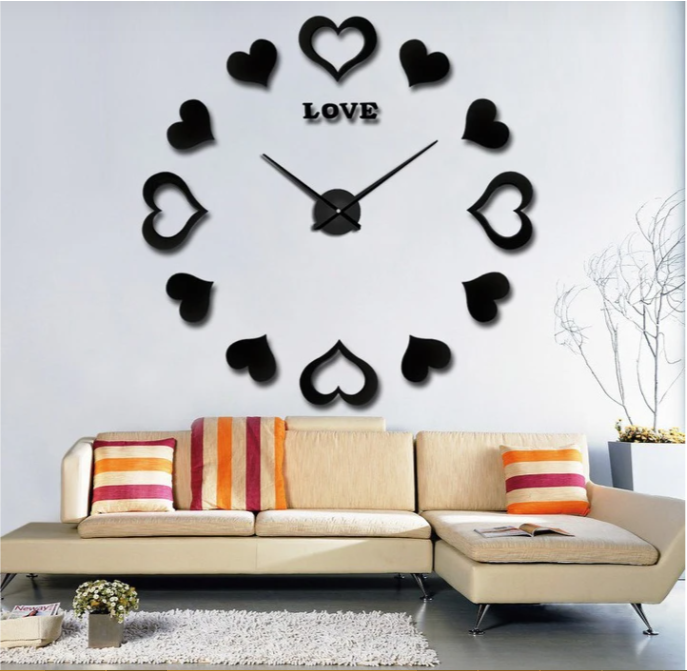 Wall clock, Black - AG314