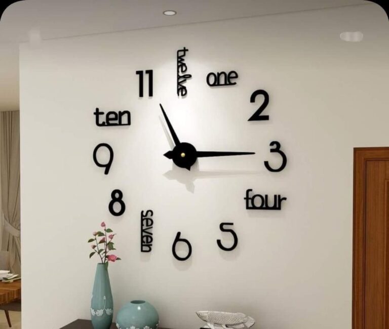 Wall clock, Black - AG318