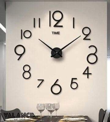 Wall clock, Black - AG321