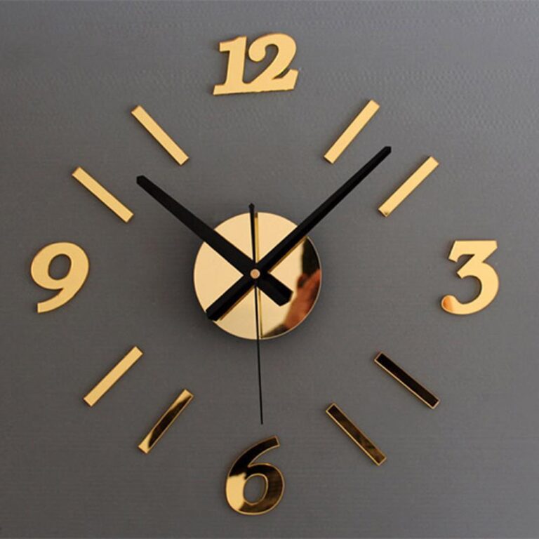 Wall clock, Shiny Gold - AG353