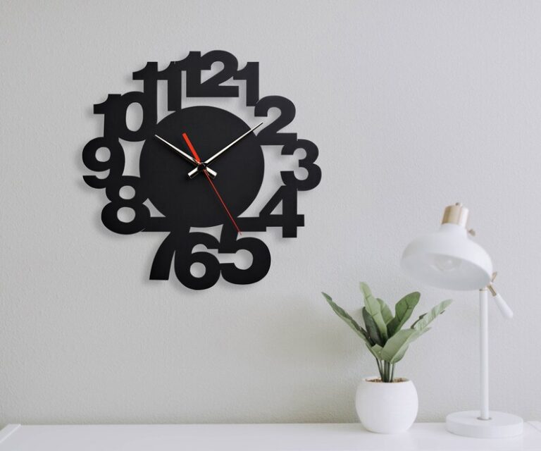 Wall clock, Black - AG410