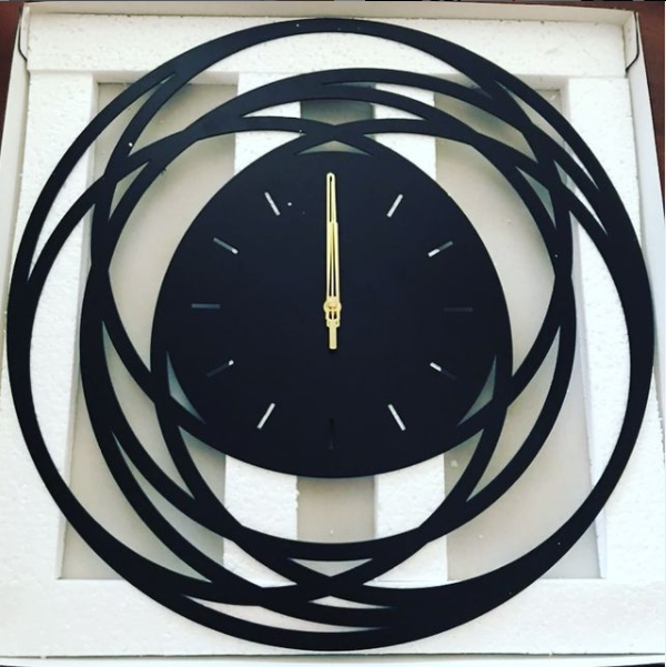 Wall clock, Black - AG419