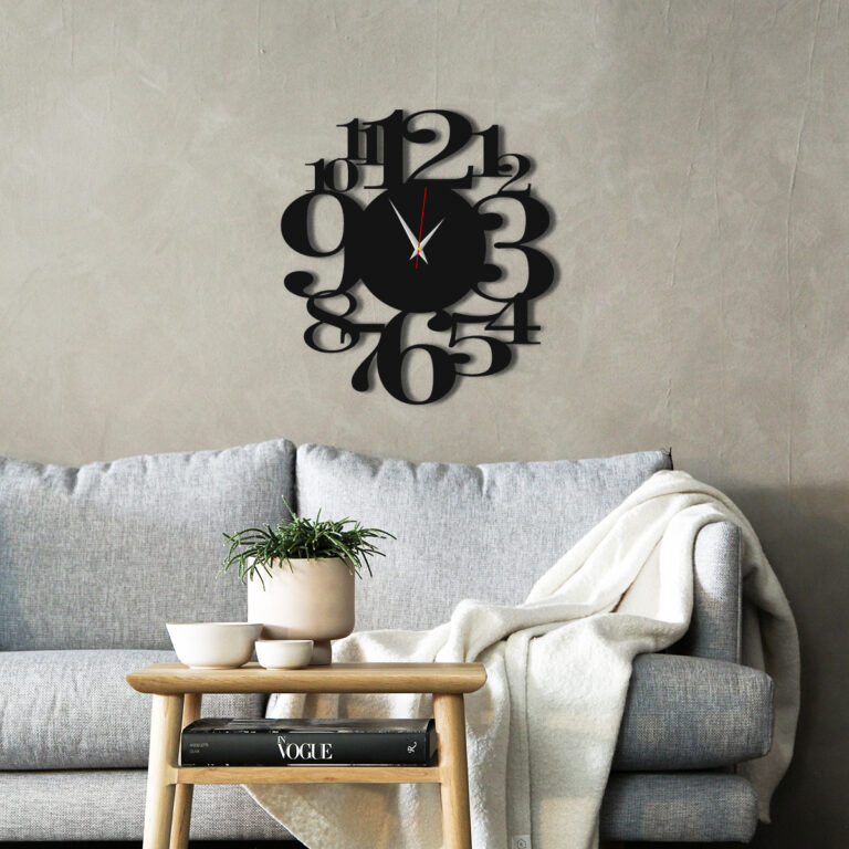 Wall clock, Black - AG423