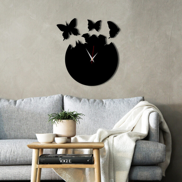 Wall clock, Black - AG424