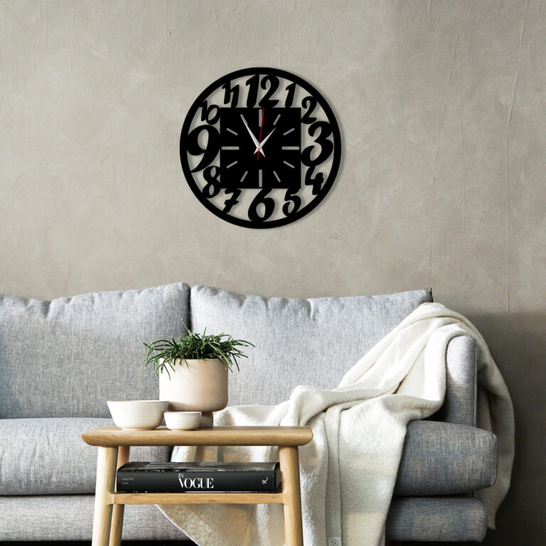 Wall clock, Black - AG425