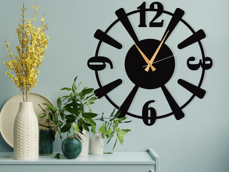 Wall clock, Black - AG434