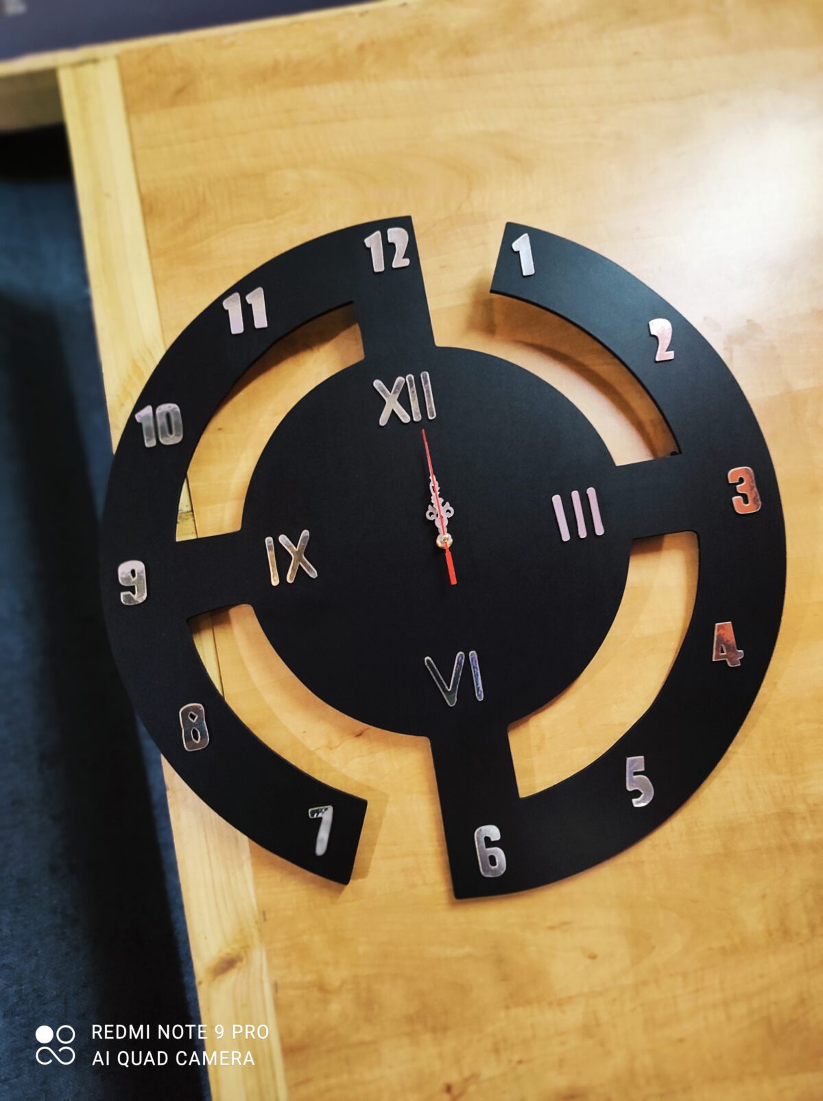 Wall clock, Black - AG437