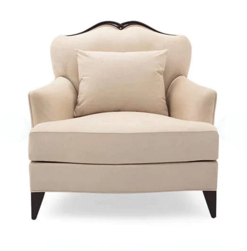 Modern Chair, Beech Wood, Beige - BF-126