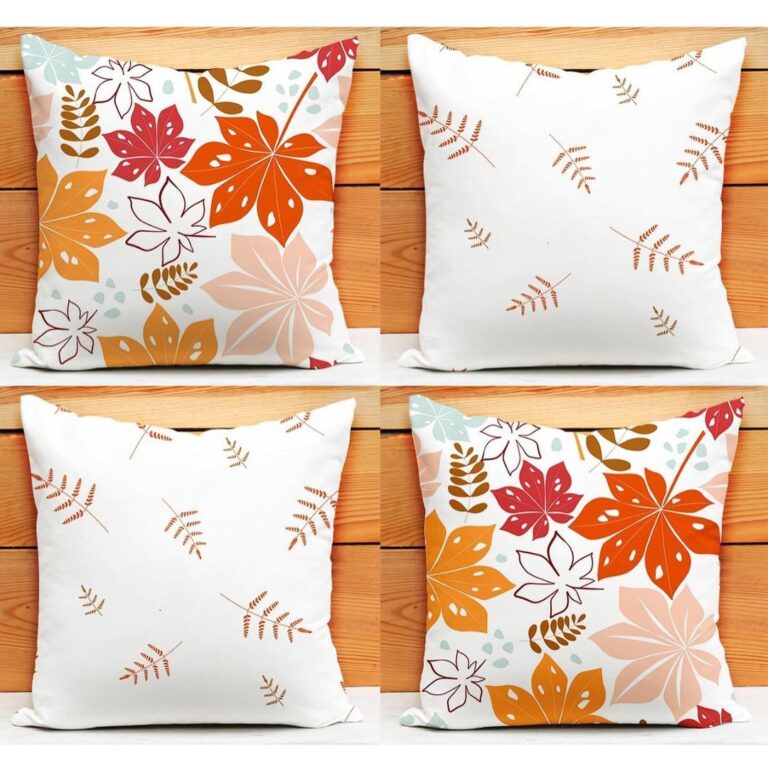 Cushion cover set 4 pieces, velvet - cus-10