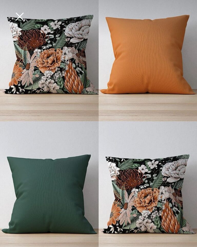 Cushion cover set 4 pieces, velvet - cus-3