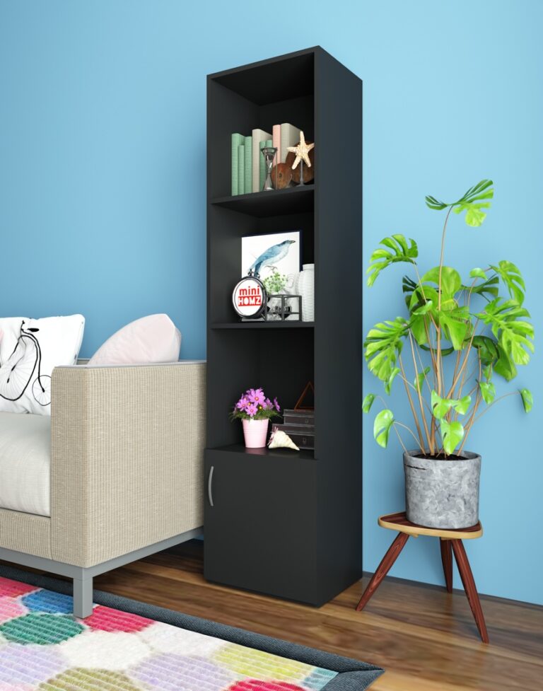 Bookcase, Black - mini D314ES