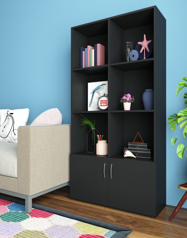 Bookcase, Black - mini D315ES