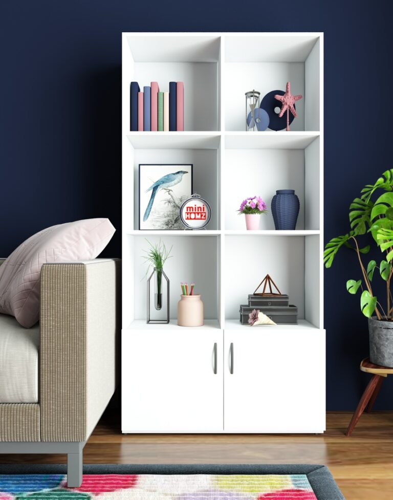 Bookcase, White - mini D315WH