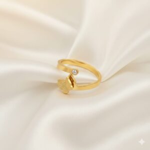 خاتم أنيق بتصميم فراشة